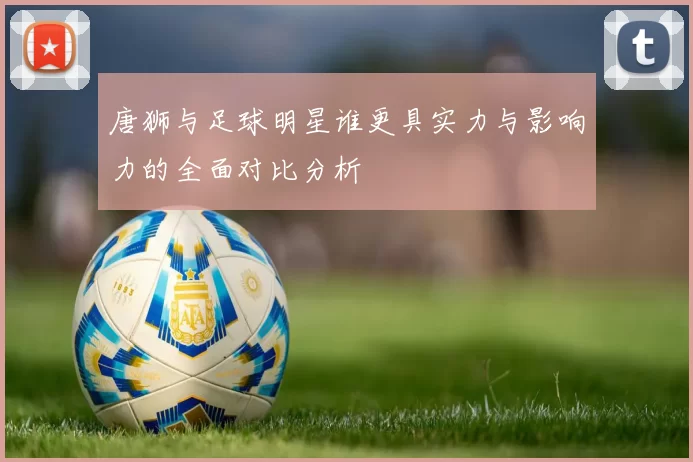 唐狮与足球明星谁更具实力与影响力的全面对比分析